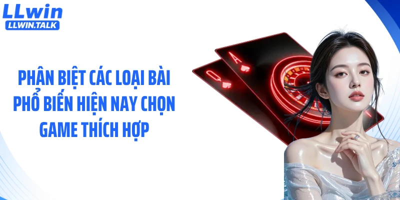 Phân biệt các loại bài phổ biến hiện nay để chọn game thích hợp