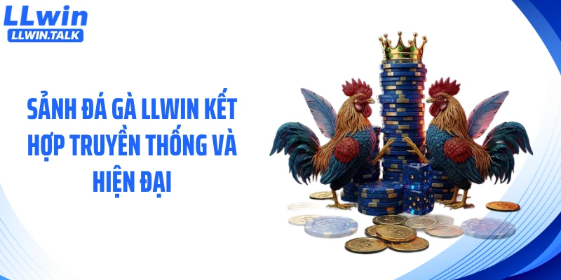 Sảnh đá gà LLWIN kết hợp truyền thống và hiện đại
